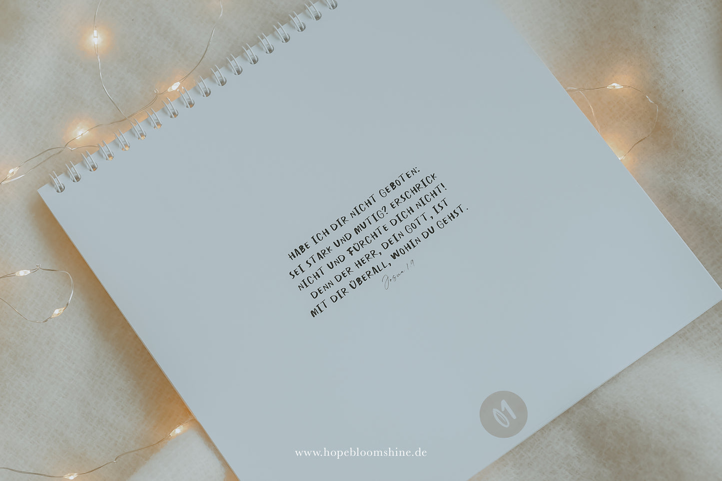 Adventskalender 24 BIBELVERSCOLLAGEN hopebloomshine