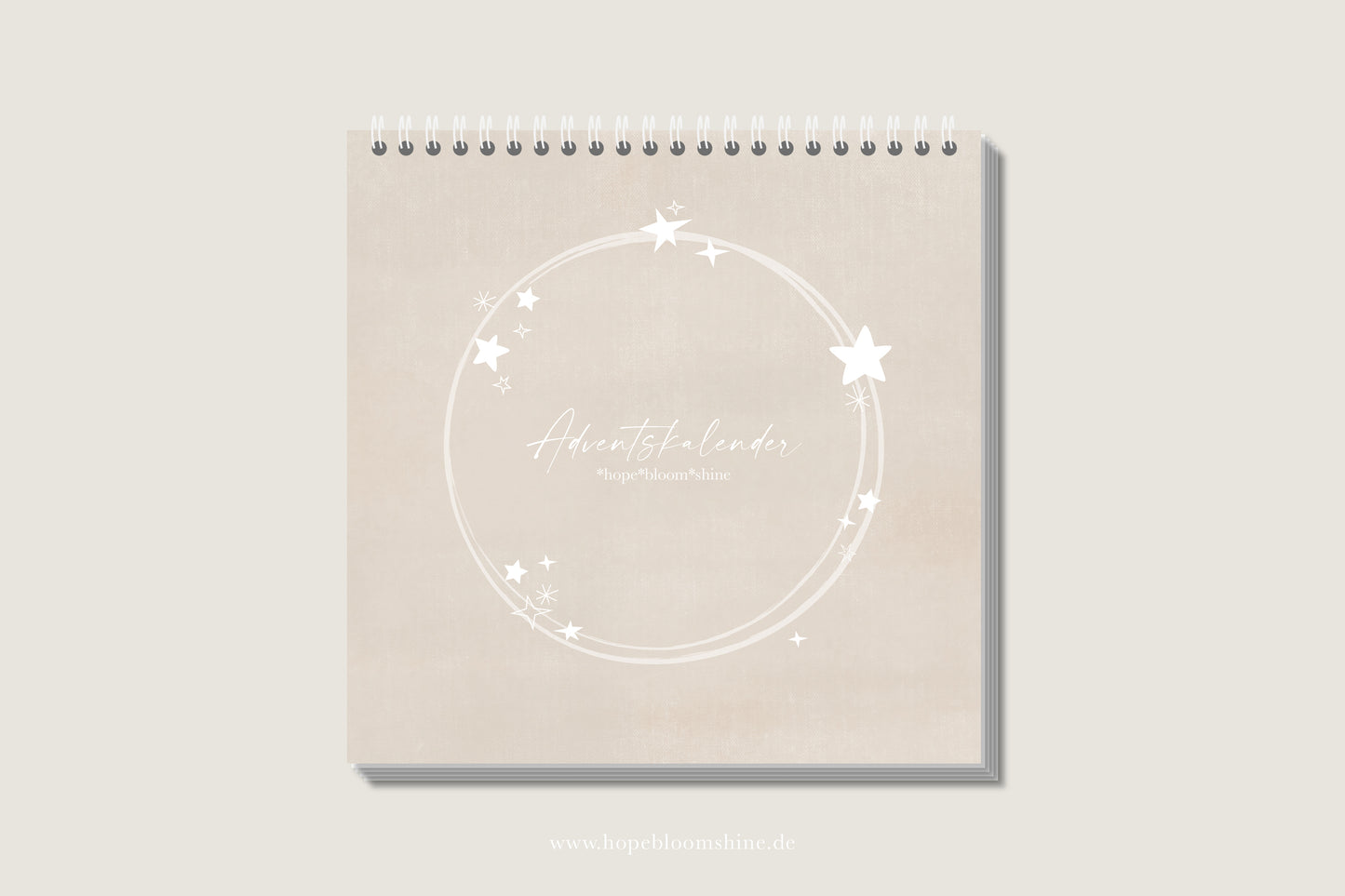 Adventskalender 24 BIBELVERSCOLLAGEN hopebloomshine