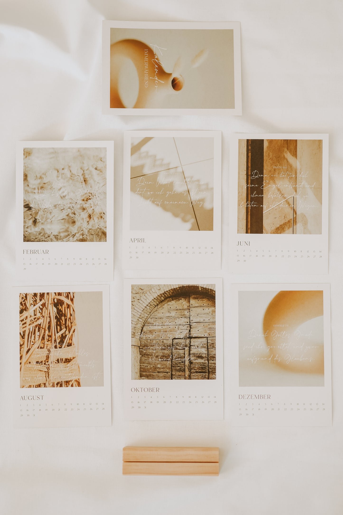 Immerwährender Tischkalender - HERZENS BIBELVERSE