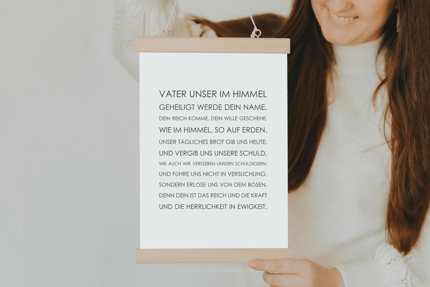 Kostenloser Digitaler Download Poster VATER UNSER