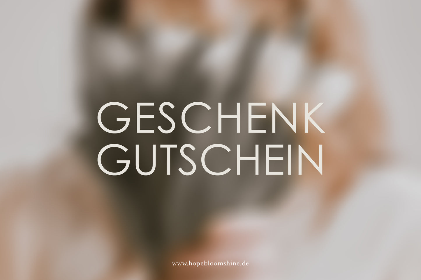 GESCHENKGUTSCHEIN für hopebloomshine