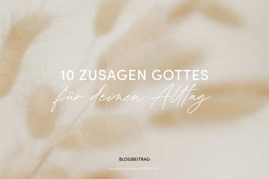 10 ZUSAGEN GOTTES für deinen Alltag