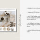 Adventskalender 24 BIBELVERSCOLLAGEN hopebloomshine