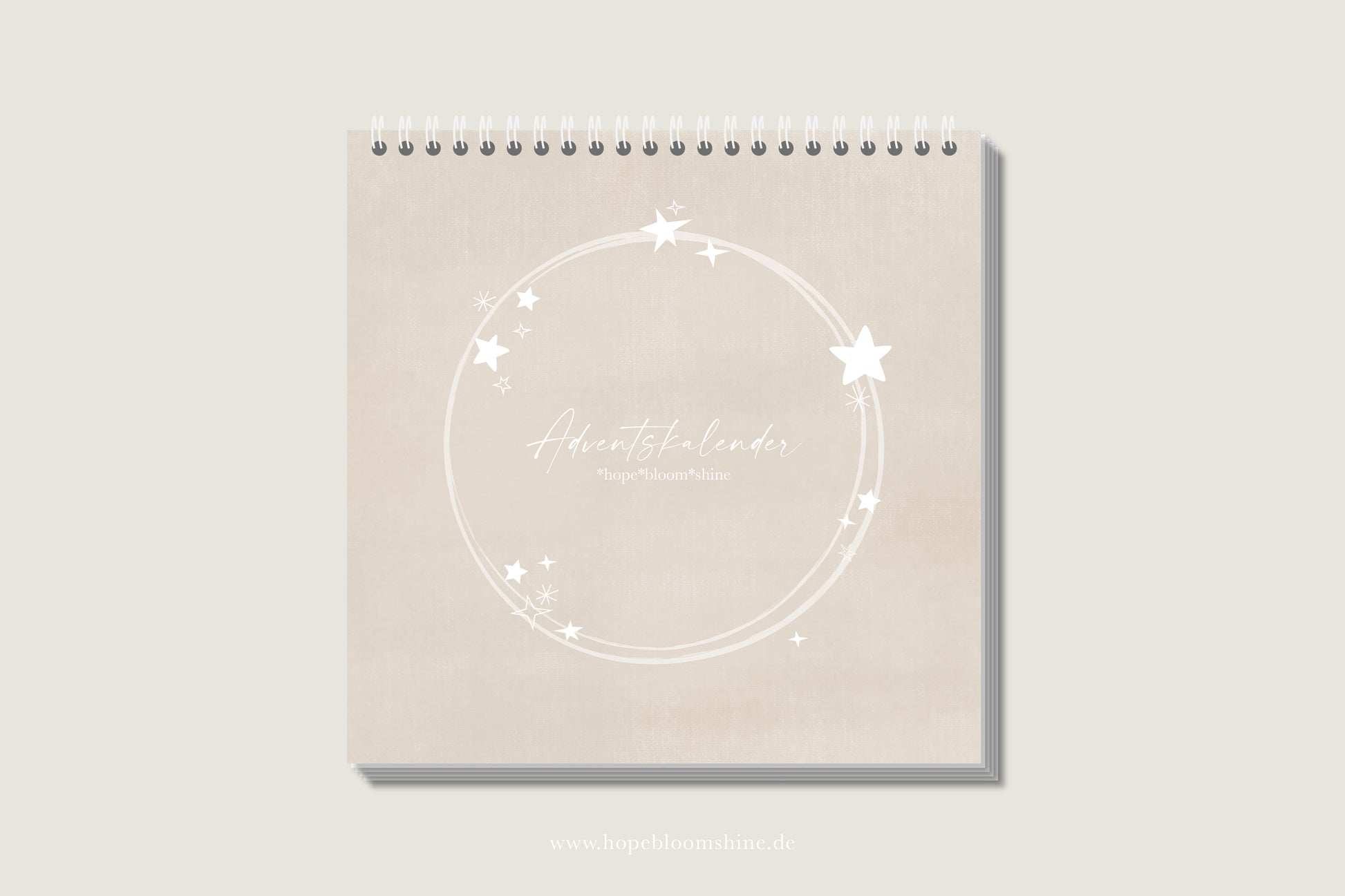 Adventskalender 24 BIBELVERSCOLLAGEN hopebloomshine