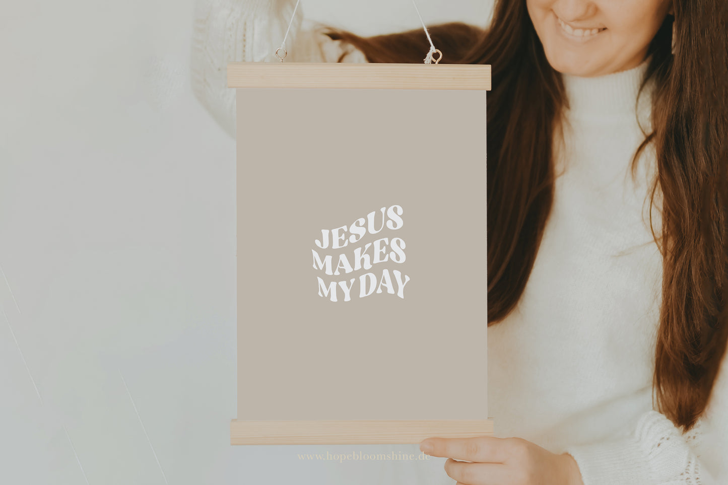 Digitaler Download Poster JESUS MAKES MY DAY